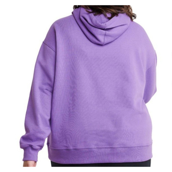 Champion Authentic Women's Purple Hoodie Sweatshirt Size Large - Picture 2 of 9